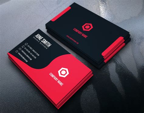 Business Card Template Design 9