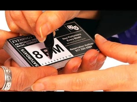 Business Card Tricks