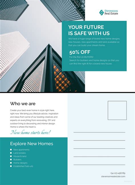 Business Postcard Example