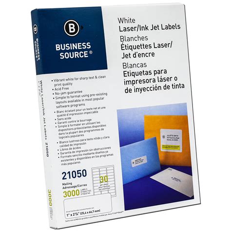 Business Source Labels 21050 Applications