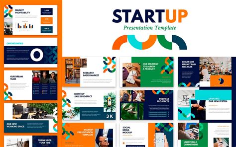 Business Startup PowerPoint Template Features