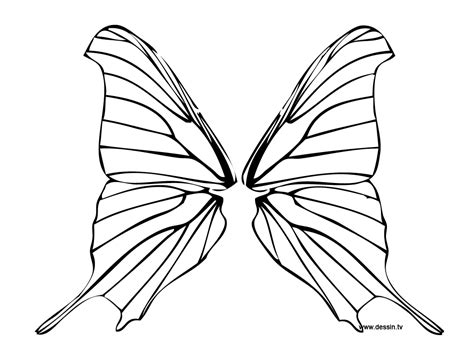 Butterfly wings coloring pages