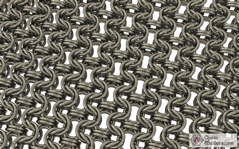 Byzantine chain mail pattern