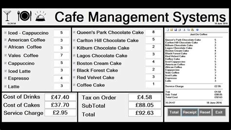 Cafe Management Systems