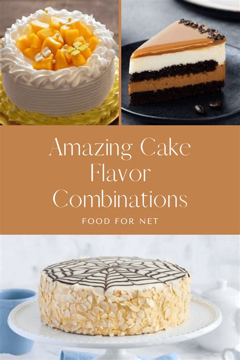 Description of Cake Flavor Combinations