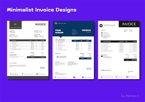 Calc Invoice Design