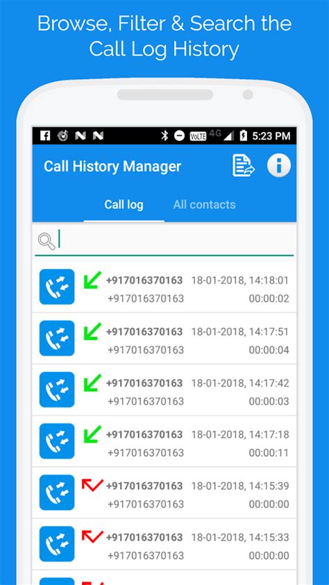 Call Log Management Apps