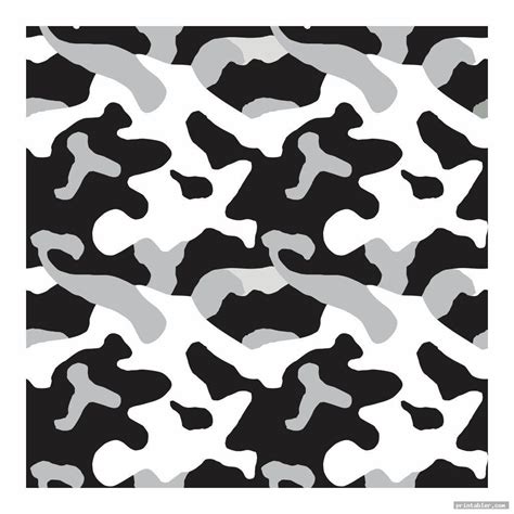 Variety of camo stencil patterns and designs