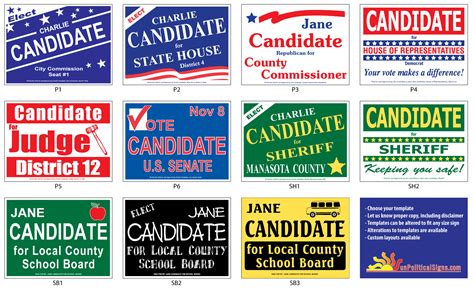 Campaign sign design basics