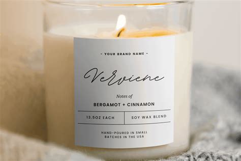 Candle Label Inspiration