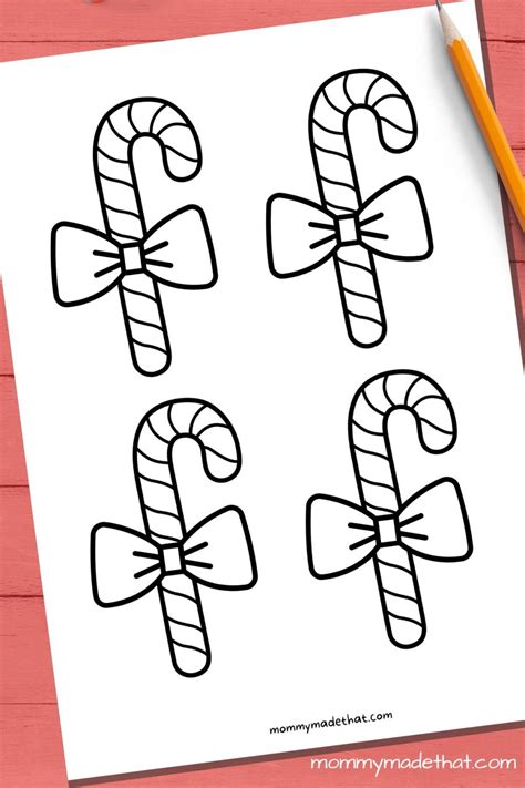 Candy Cane Templates Inspiration