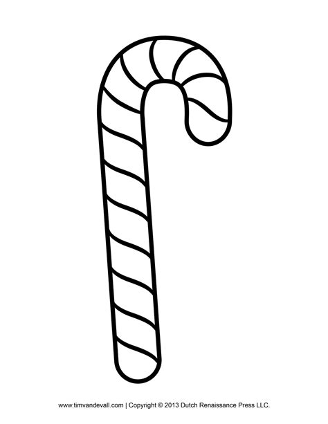 Candy Cane Templates