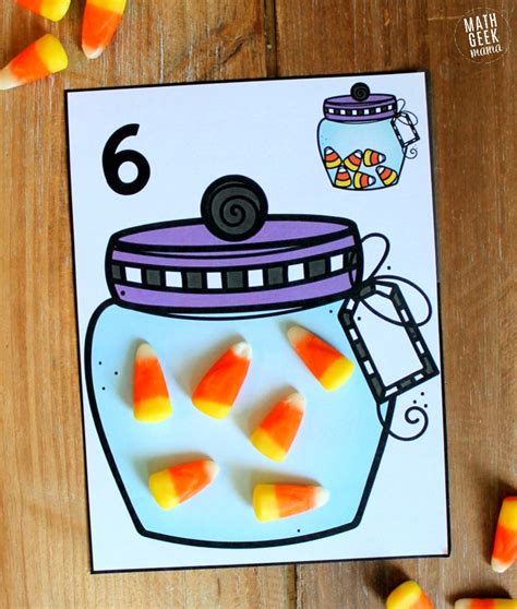 Candy corn counting method