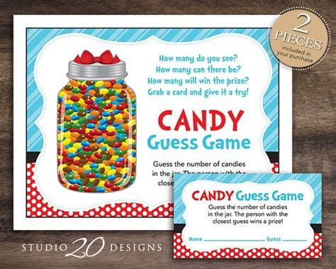 Candy Jar Guessing Tutorials