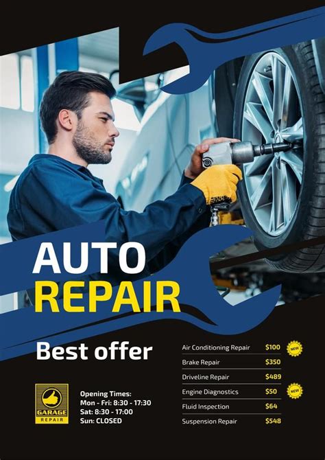 Car Repair Poster