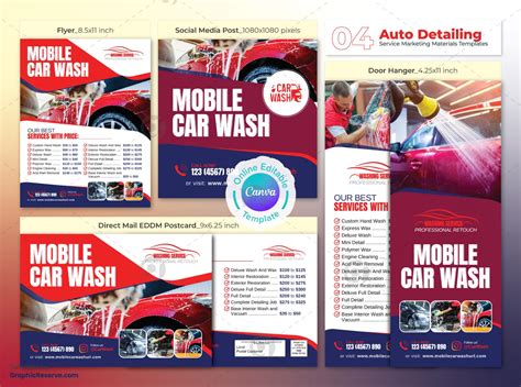 Car Wash Marketing Materials