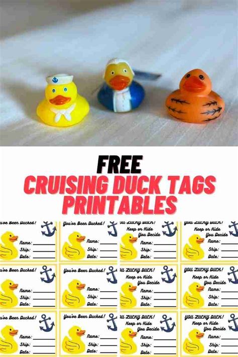 Carnival Cruise Duck Tag 10