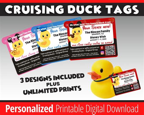 Carnival Cruise Duck Tag 5