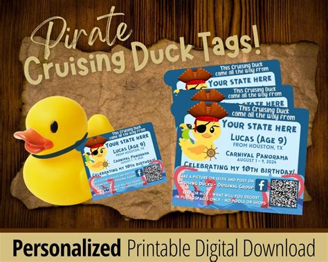 Carnival Cruise Duck Tag 9