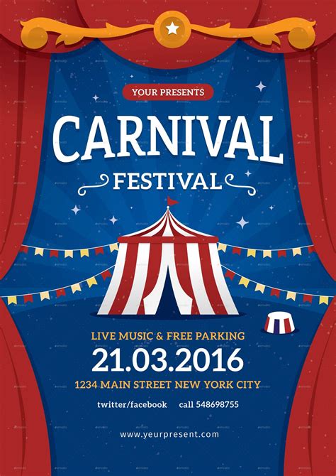 Carnival Event Flyers