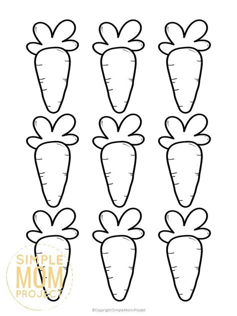 Carrot Printable Ideas