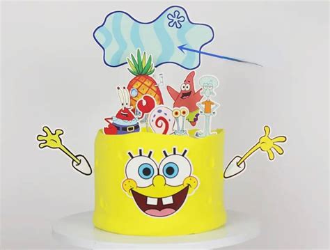 Cartoon character cake toppers