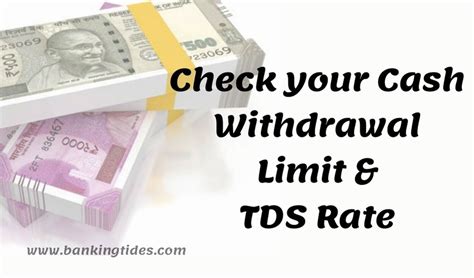 Cash withdrawal limits for EBT