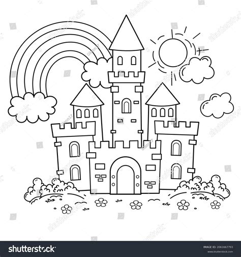 Castle Coloring Pages Printable