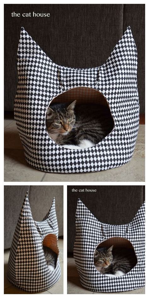 Cat Bed Sewing Pattern