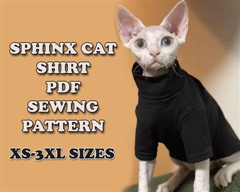 Cat Clothing Sewing Pattern