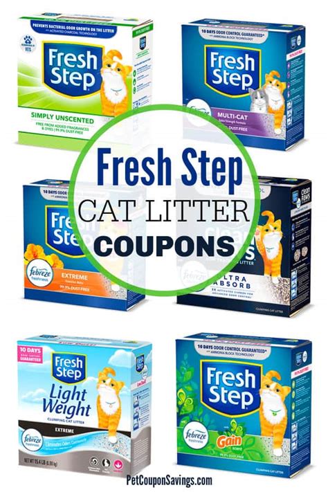 Cat Litter Coupons Discounts