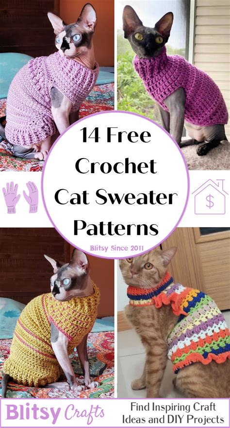 Cat Sweater Pattern 1