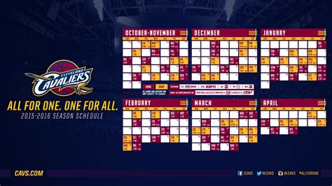 Cavs Schedule Image 7