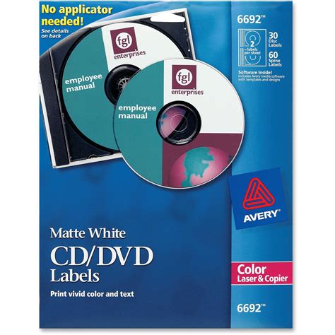 CD and DVD Labels