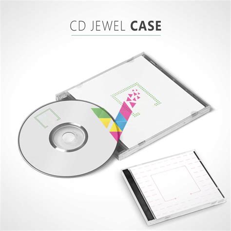 CD Jewel Case Template Creation