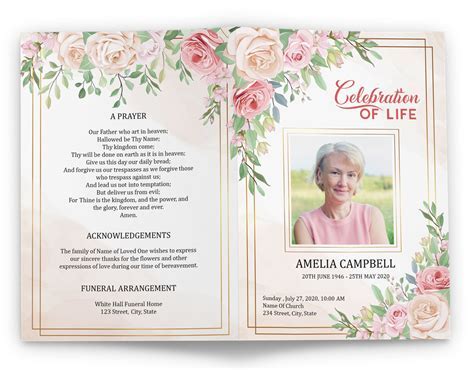 Celebration of Life Example