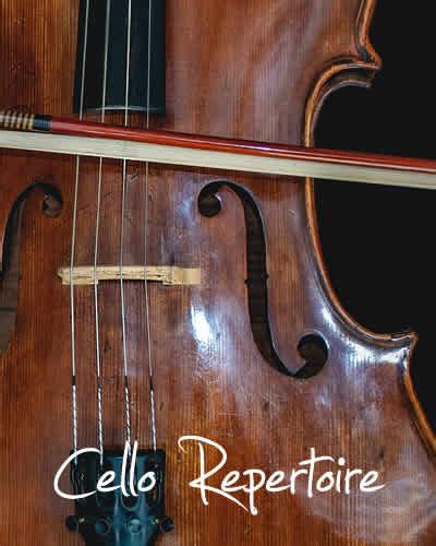 Cello repertoire