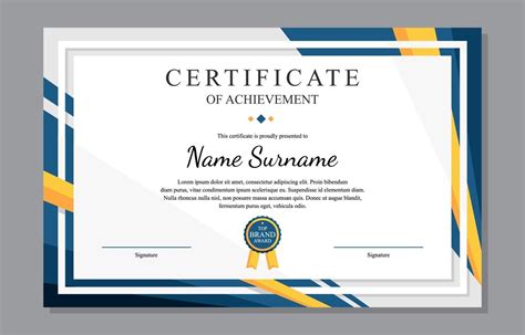 Certificate Template Design 2