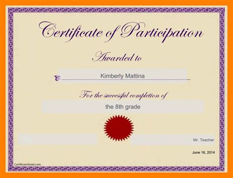 Certificate Templates for Google Docs