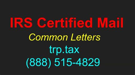 Certified Mail Accountability