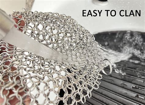 Chain Mail Scrubber for Food Industry