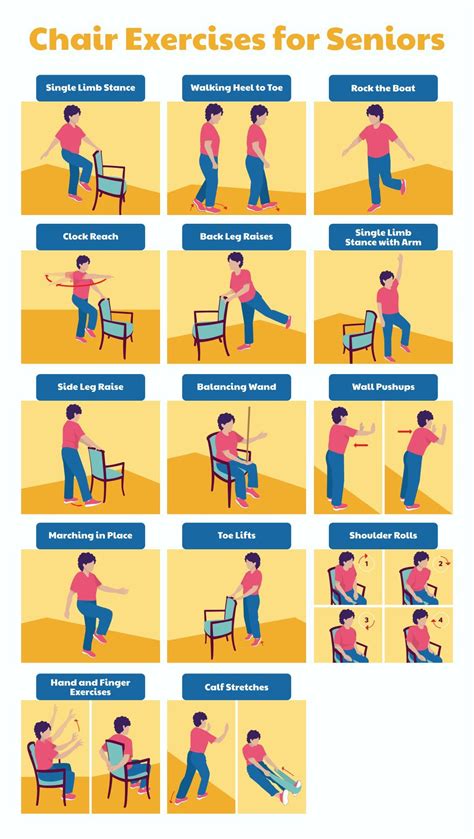 Chair Balance Exercises