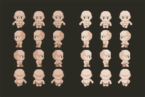 Character Sprite Templates