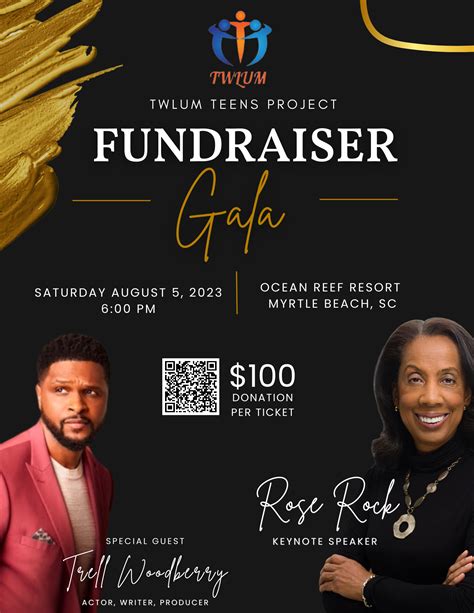 Charity Gala Flyer Design