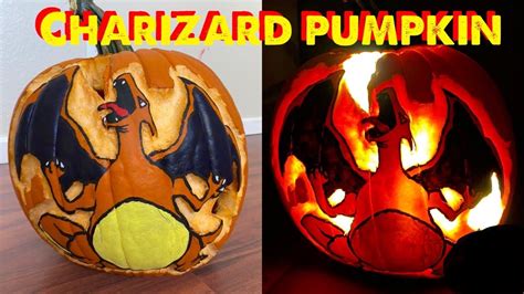 Charizard Pumpkin Carving