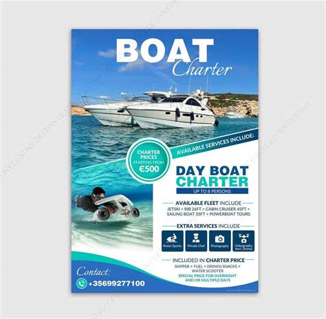 Charter Boat Flyer