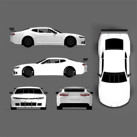 Chevrolet Camaro Template