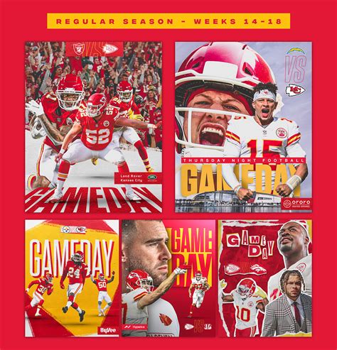 Kansas City Chiefs social media graphics