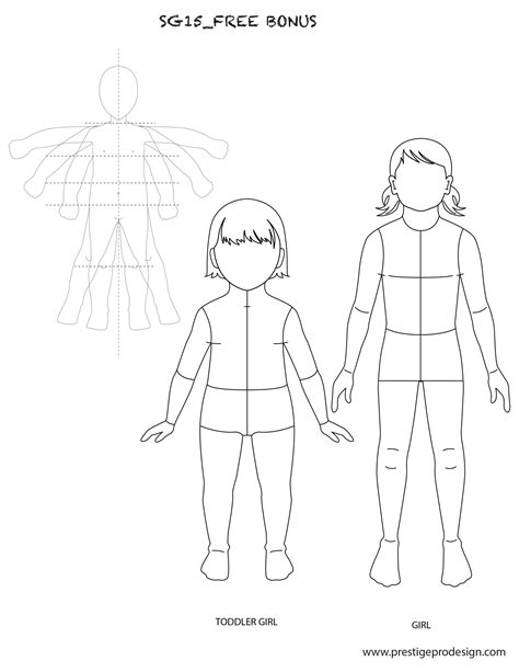 Child Mannequin Template