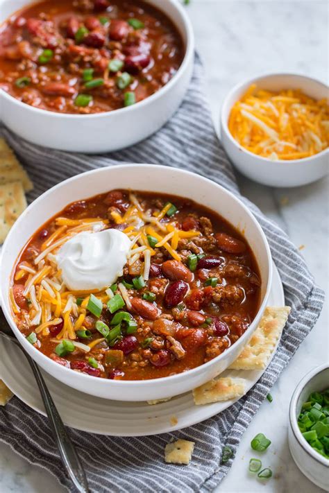 Variety of Chili Recipes